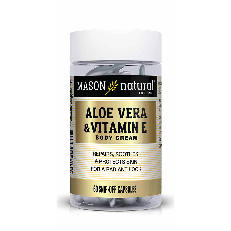 Aloe Vera & Vitamin E Body Cream Snip-Off Caps