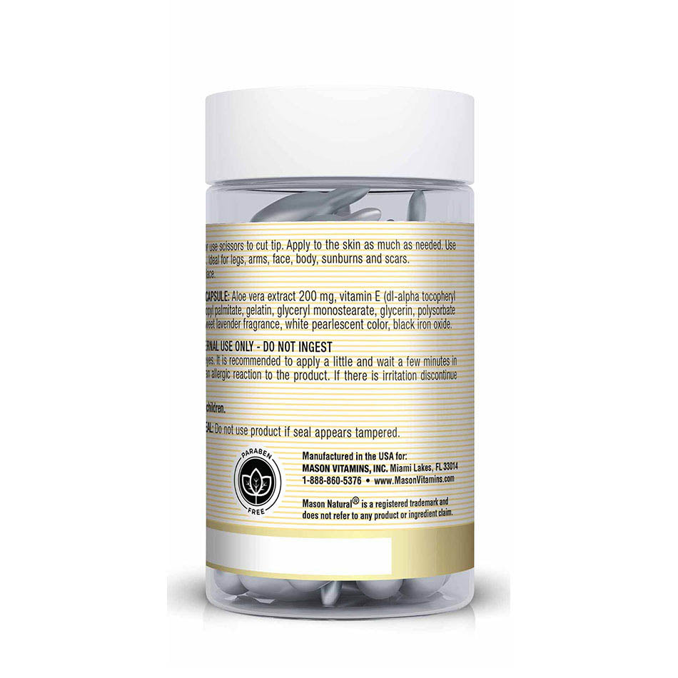 Aloe Vera & Vitamin E Body Cream Snip-Off Caps