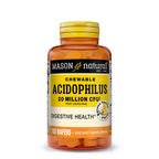 Acidophilus 20 Million CFU Chewable Wafers (Vanilla-Banana Flavor)